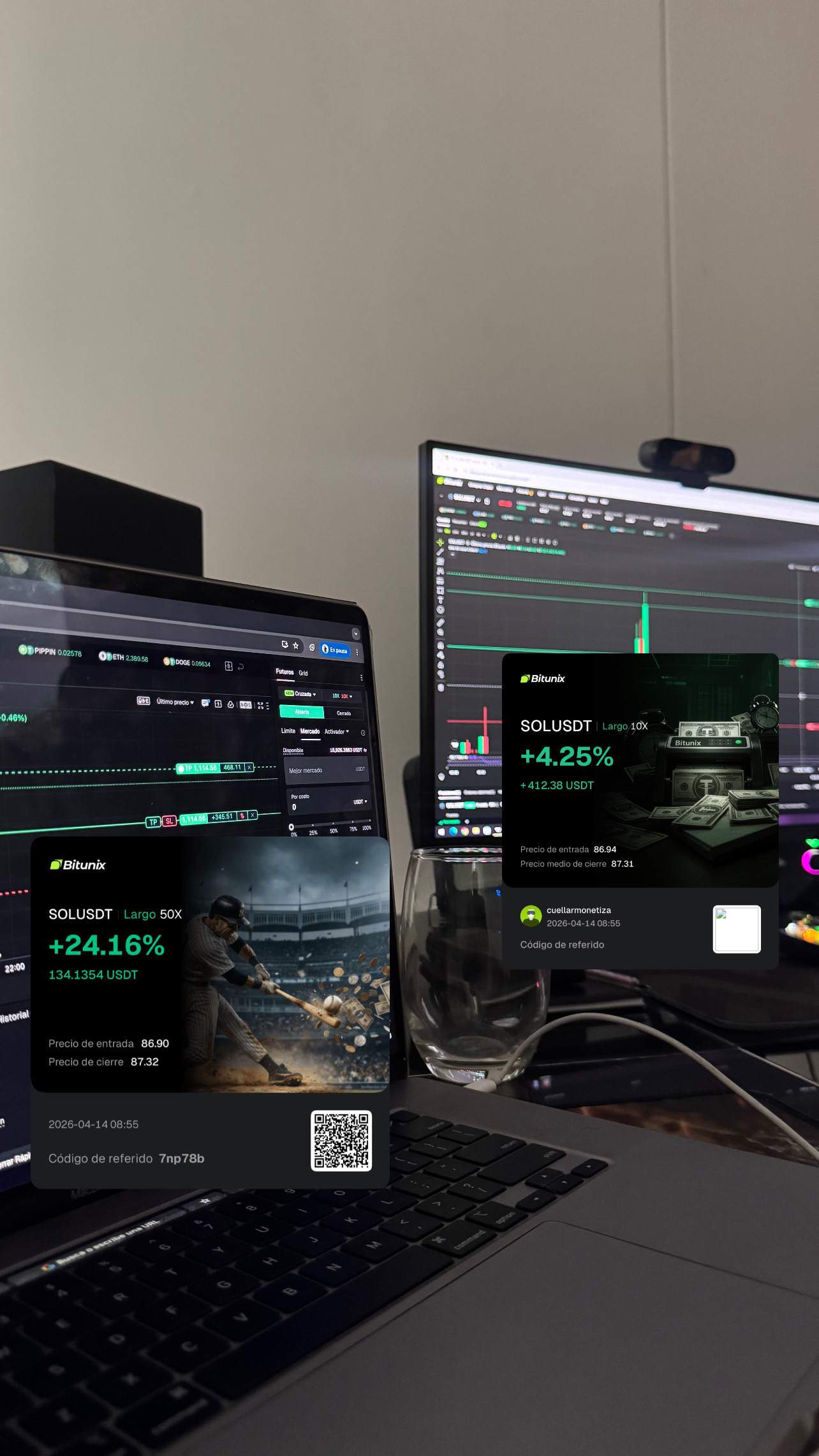 Setup profesional - múltiples operaciones